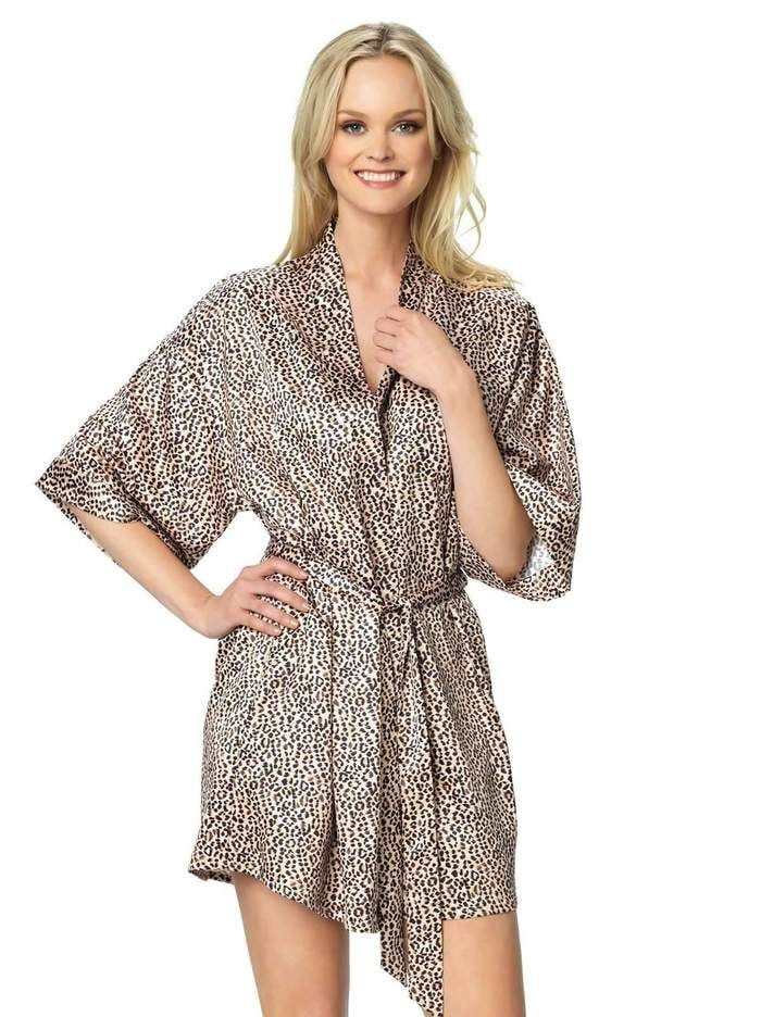 Leopard Robe